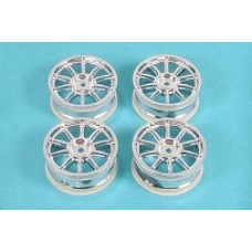 Tamiya Диски хромированные 10-спицевые, 24мм