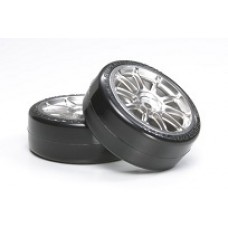 Tamiya Дрифтовые шины SuperDriftec 2шт. 10 спиц