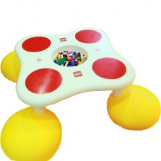 Игровой стол ЛЕГО со встроенными стульчиками